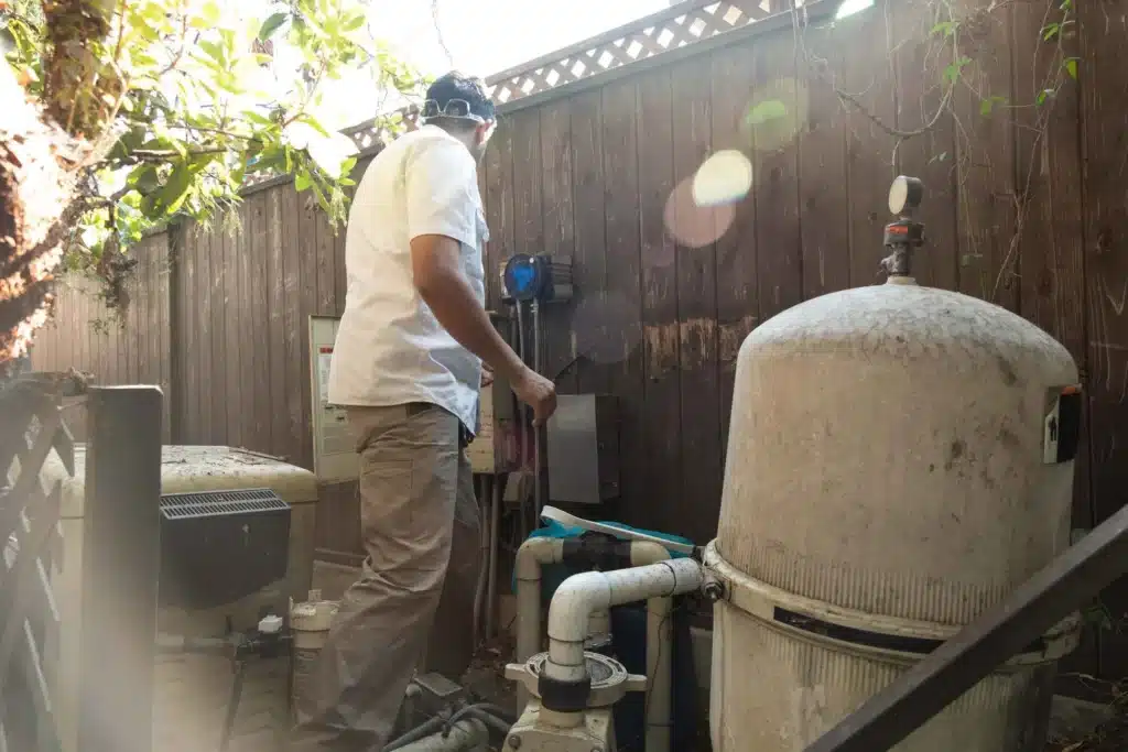 Sand filter repair