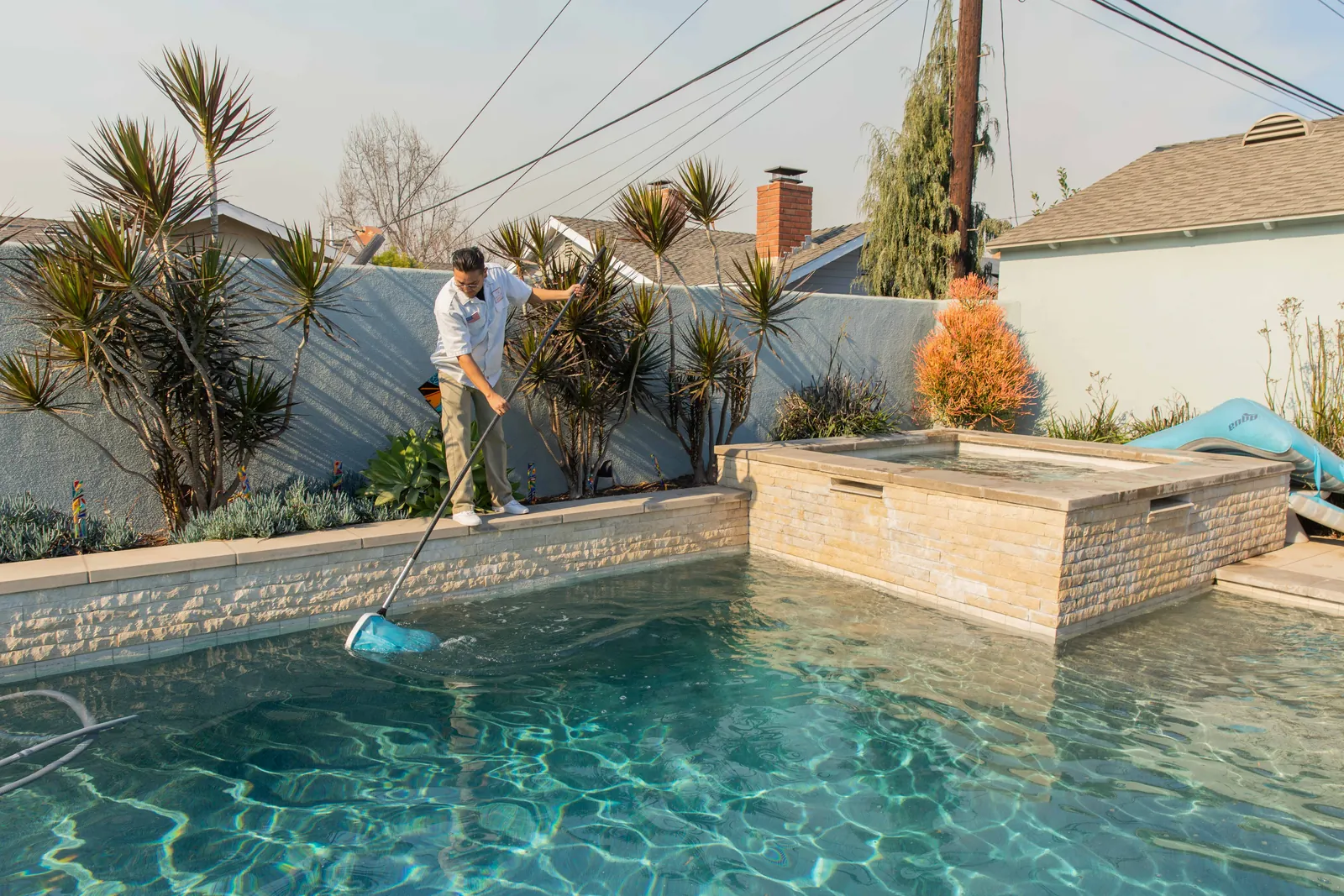 In-ground spa and spa repair
