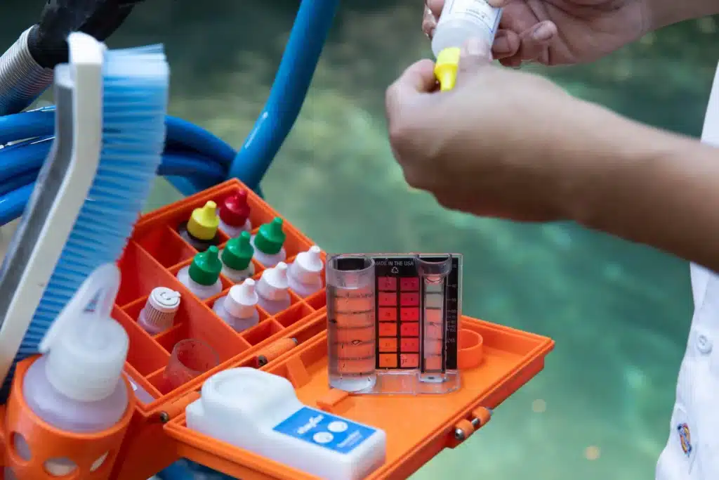 Residential pool cleaning